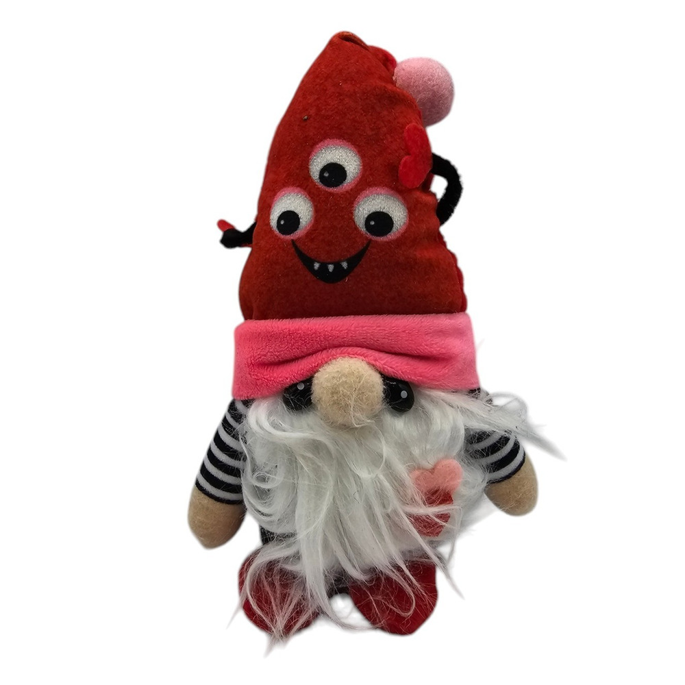 Hug Feel The Love - Love Monster Gnome Gnomies Plush Stuffed Animal NEW